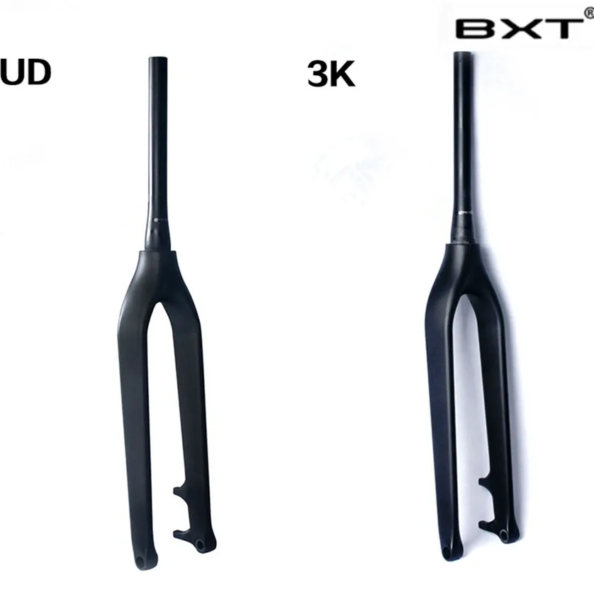 BXT горный велосипед 29er полностью Карбоновая вилка стандартная конусная сквозная