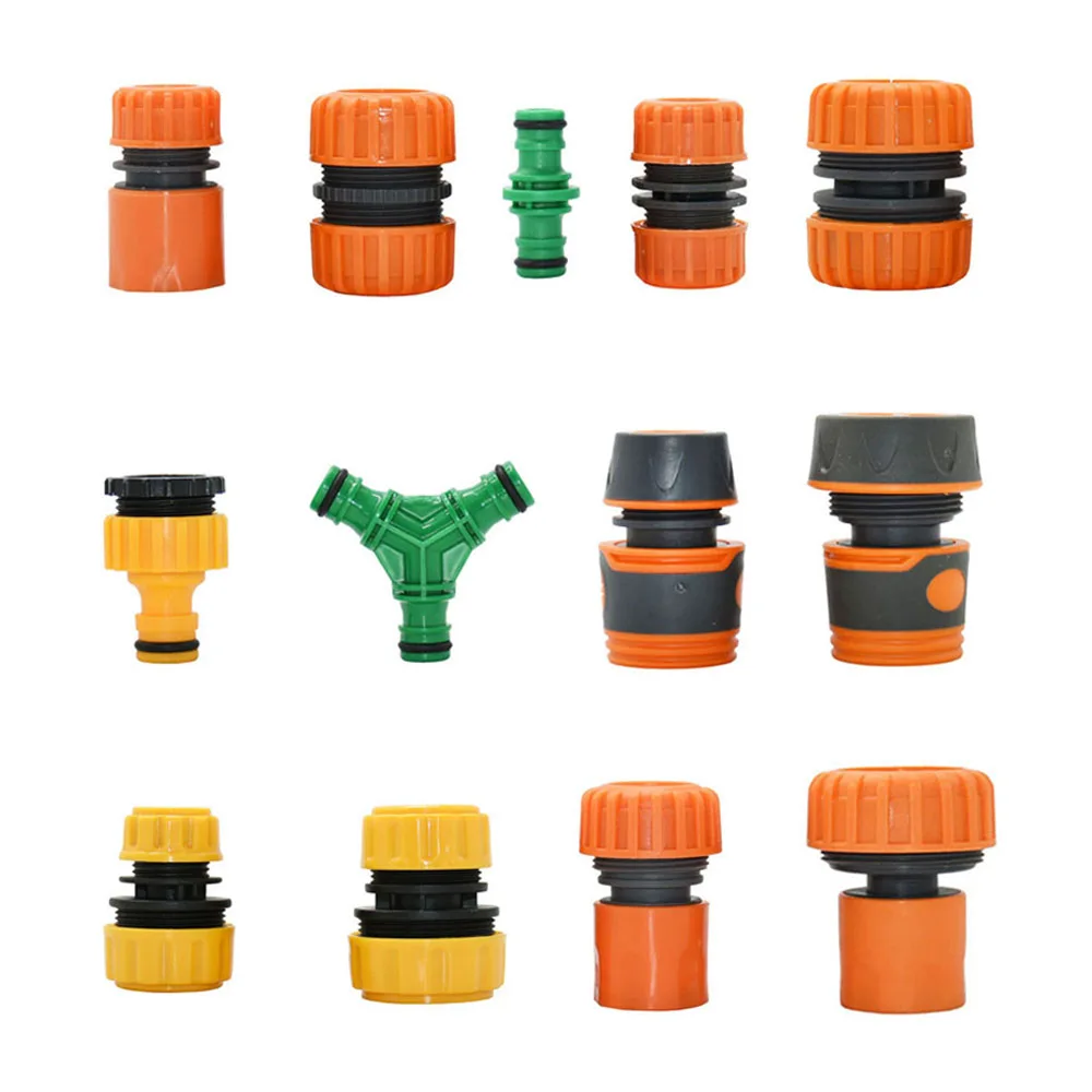 Quick Connector Nipple EURO USA 3/4 Inch Male Female Threaded Hose Pipe Adapter For Garden Hose Drip Irrigation Watering System