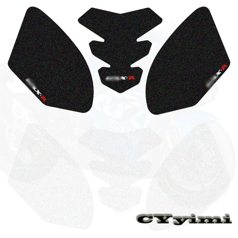 Motorcycle Tank Sticker For Suzuki GSXR 1000 Gsxr1000 2017-2019 Pad Carbon Fiber Decal Accessories | Автомобили и мотоциклы