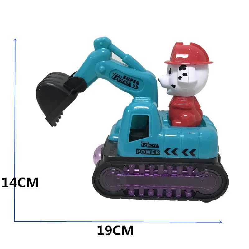 

Electric Universal Engineering Vehicle Excavator Model Children Electric Excavator Toy Boy Flash Music Toy Car