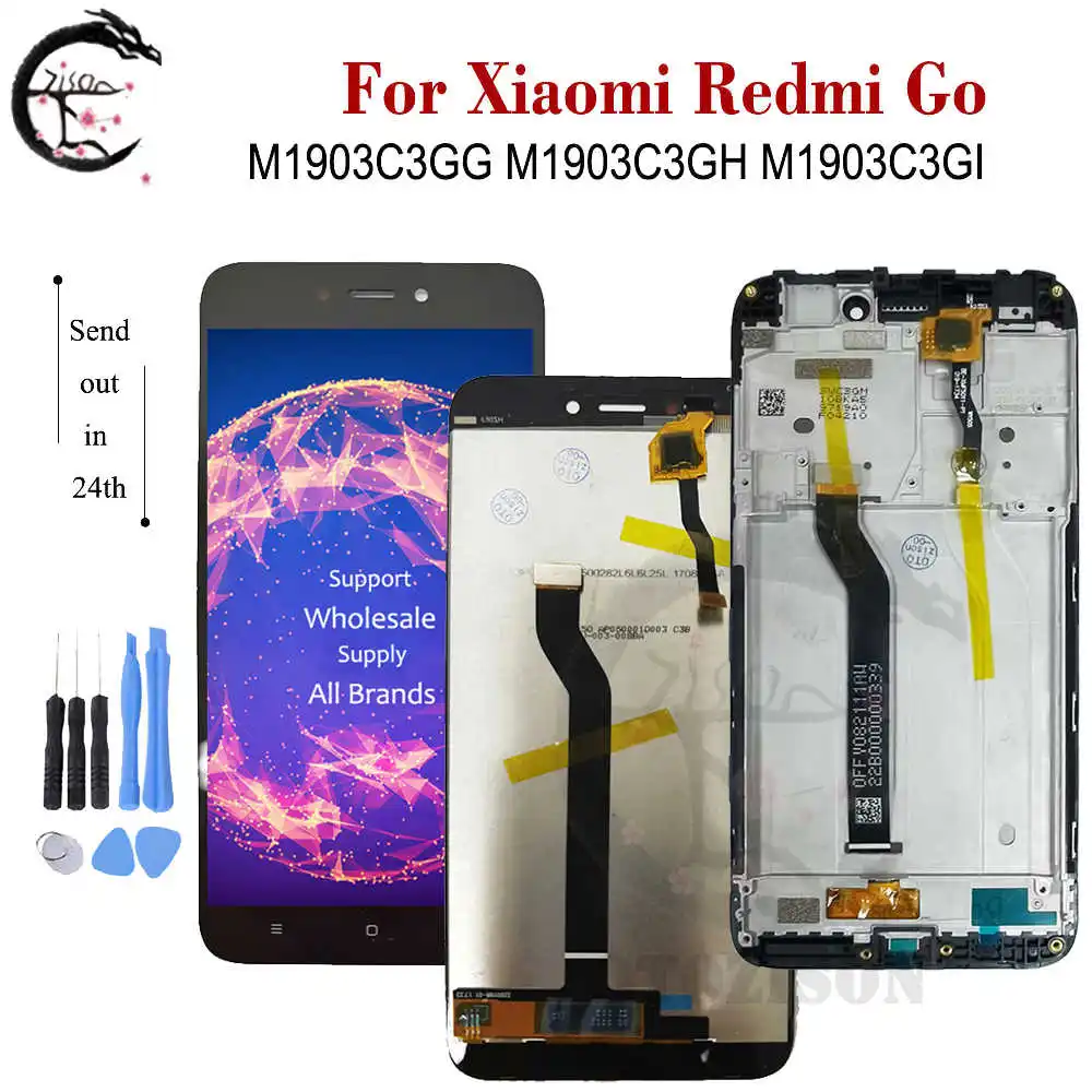 5 0 &quotЖК-дисплей с рамкой для Xiaomi Redmi Go дисплей M1903C3GG M1903C3GH экран сенсорный