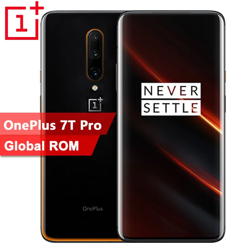 Оригинальный мобильный телефон OnePlus 7T Pro с глобальной прошивкой 8 ГБ 256 Snapdragon 855 Plus 6