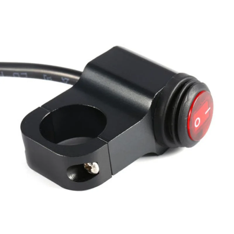 Handlebar Switch Lights Switch Universal Switch Motorcycle Accessories Replacement Parts on OFF Aluminum