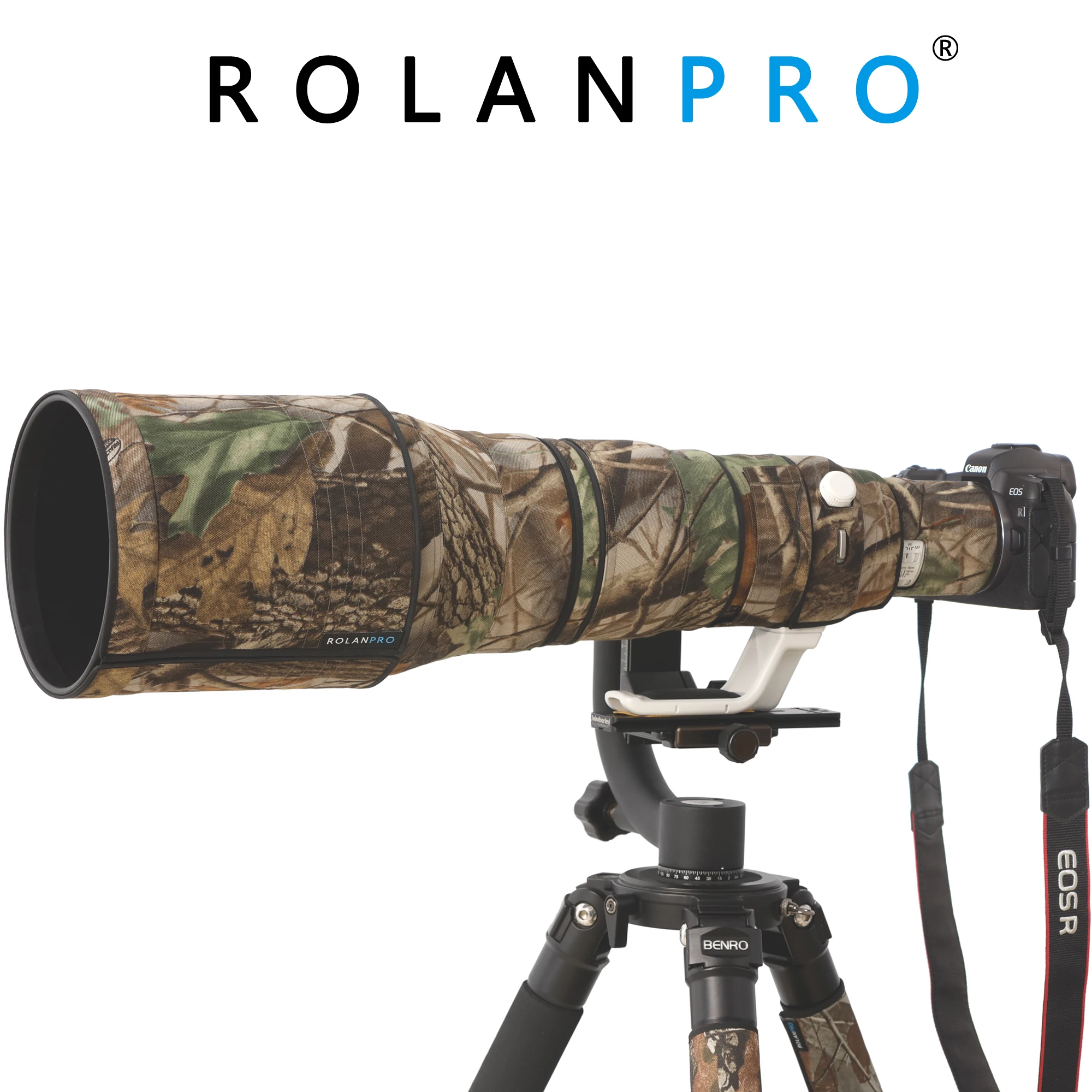 ROLANPRO 방수 렌즈 위장 코트 캐논 RF 600mm F/4 L IS USM..