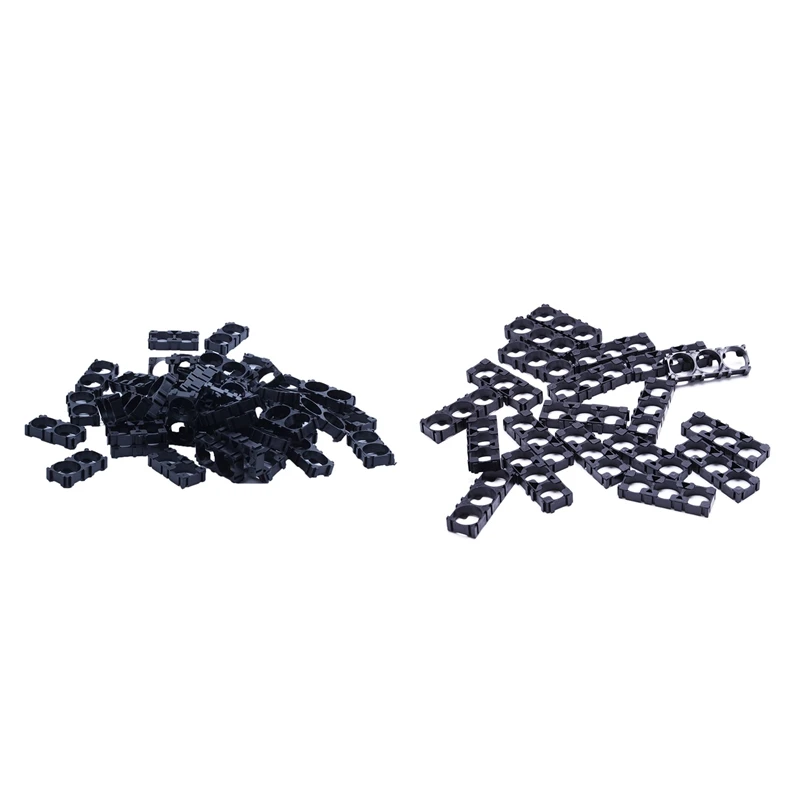 New-70Pcs держатель батареи кронштейны 18650 литиевая батарея для Diy аккумуляторной батареи-50 шт. двойной держатель кронштейн и 20 шт. ТРОЙНОЙ ДЕРЖАТЕЛЬ