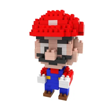 

Nintendo Game Mario Small Building Block with Box Compatible Micro Building Block Construction Toys Blocks Kids Toys