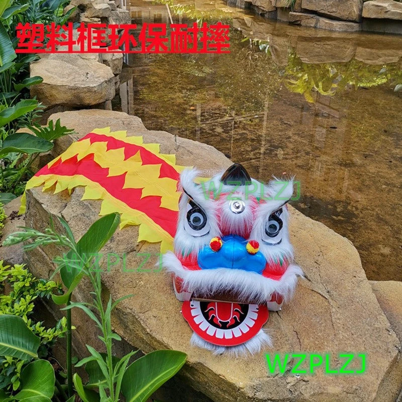 12 inch  Chinese Lion Dance Costume Set  2-5 Age Kid Children Play Gift Props Game Party Carnival Sport Outdoor Parade Stage