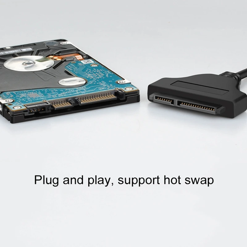 Sata к Usb 3,0 адаптер, Usb 3,0 к Sata для 2,5 дюймовых Sata Ssd/Hdd дисков конвертер и кабель