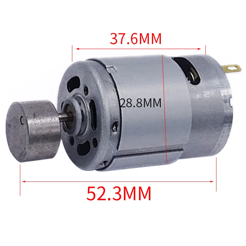 1Pcs RF385 Doppel Kopf Vibrationsmotor Massage Vibration Motor Massage Stuhl Miniatur DC Vibration Motor 6V/12V/24V – Detail 4
