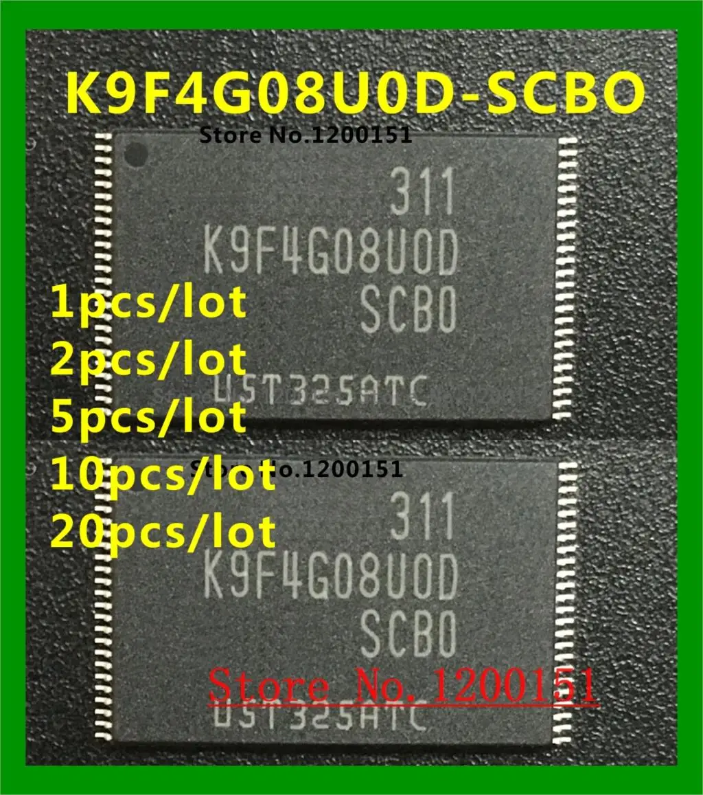 K9F4G08UOD K9F4G08U0D-SCBO SIBO/PIBO/PCBO TSOP48 | Электронные компоненты и принадлежности