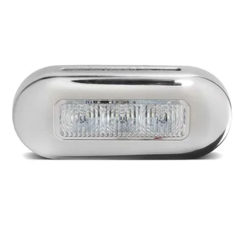 

Wear-resistant Marker Light 4pcs Boat Marine Grade Courtesy Shockproof