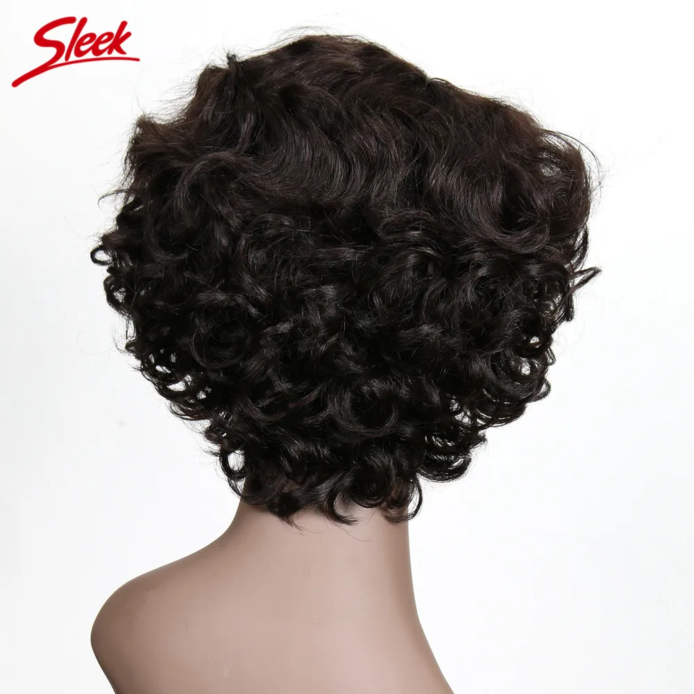 Гладкие короткие парики из человеческих волос Remy бразильские волосы парики натуральные волнистые человеческие волосы парики костюмы на Хэллоуин для женщин короткие парики
