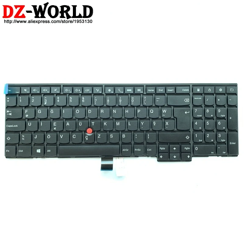 Новая Оригинальная Турецкая клавиатура TUF для Lenovo Thinkpad E531 E540 Teclado 04Y2724