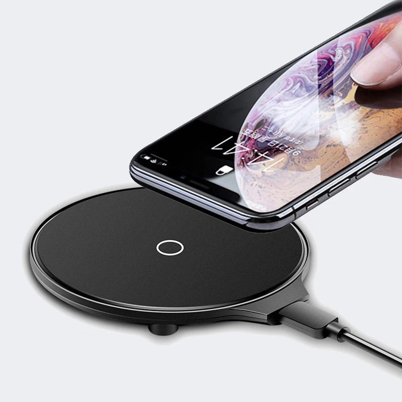 Беспроводное зарядное устройство для iPhone X Xs MAX XR 8 plus 10 Вт|Беспроводные зарядные