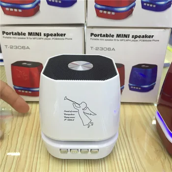 

2019 Mini Bluetooth Speaker Portable Cartoon Outdoor Music Player Stero Loundspeakers Support Handsfree 5 colors