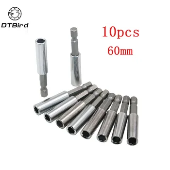 

1/4" Hex Shank Magnetic Drill Bit Holder Extension Extender Screwdriver Extend Socket Bar Rod