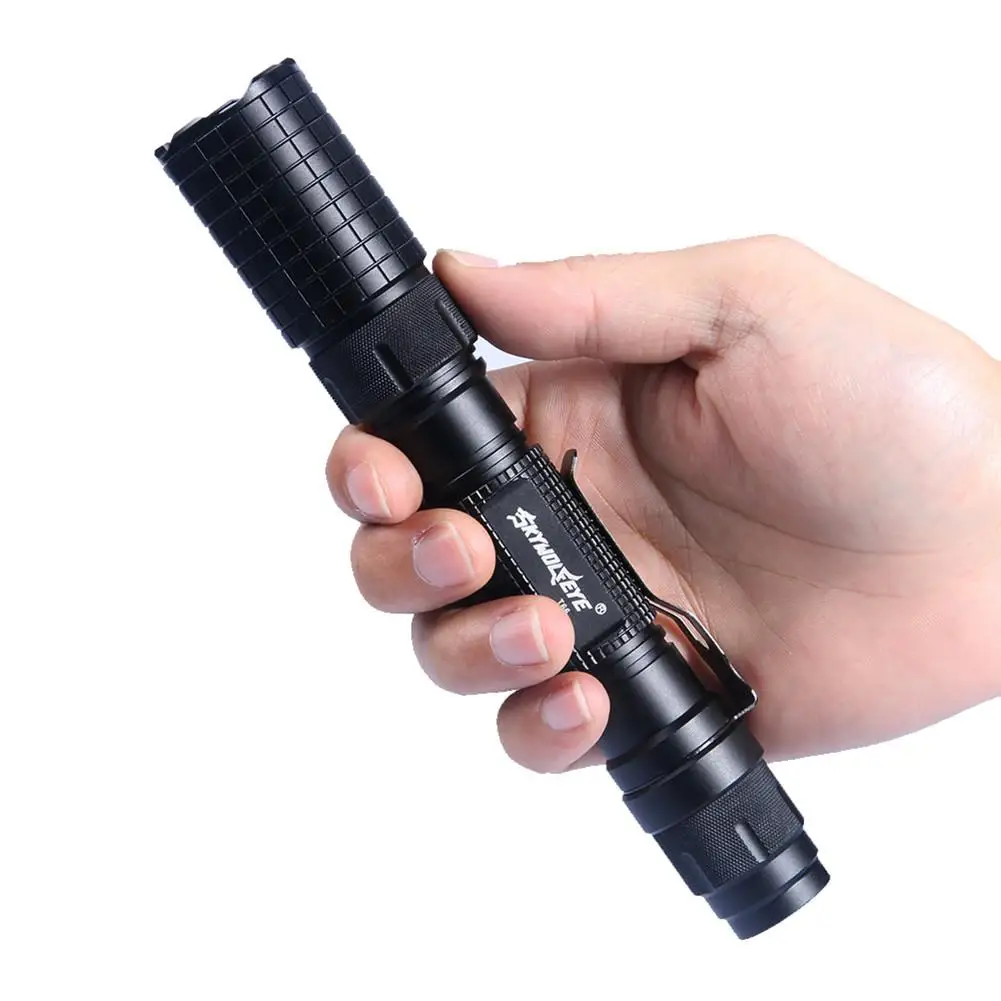 

LED flashlight T6 8000 Lumens 5 MODE Torch super bright Waterproof with 18650 Battery led flashlight torch For working camping