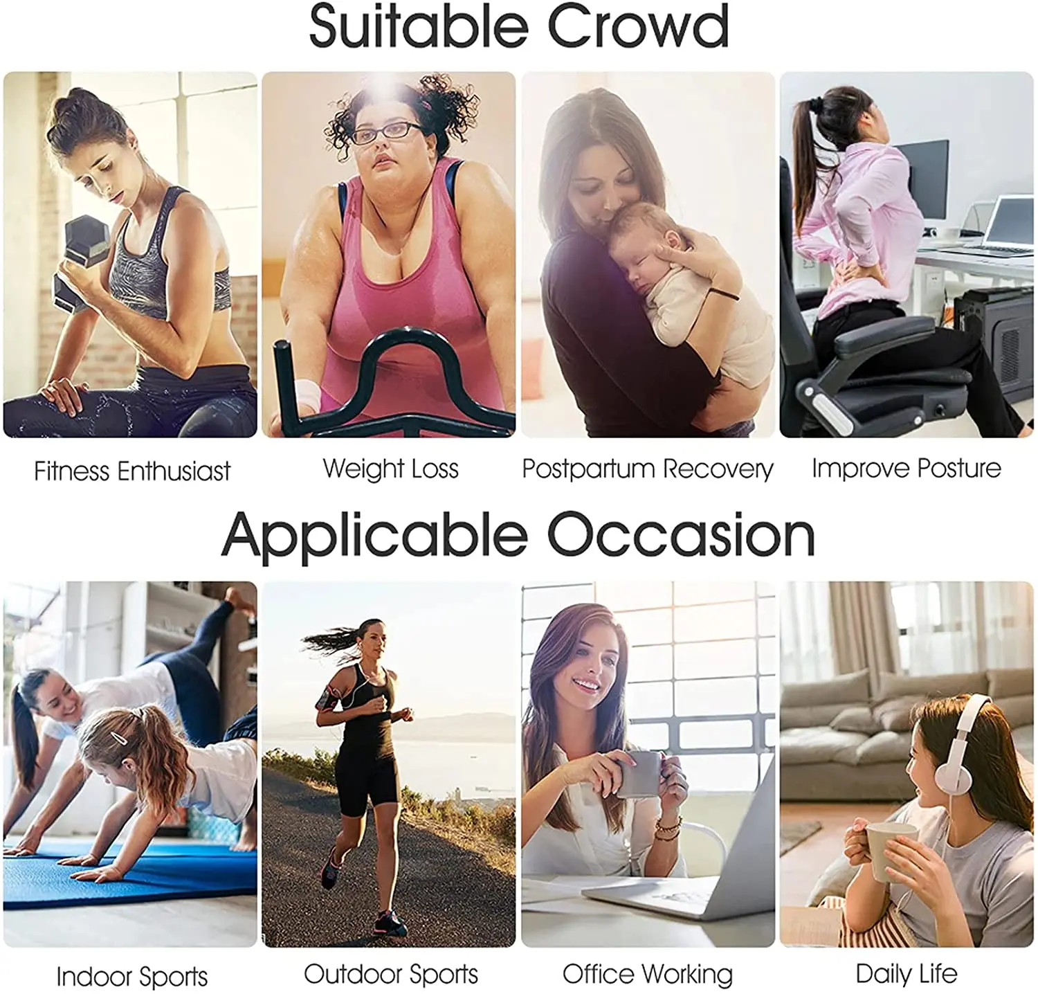 Waist Trainer for Women Tummy Wrap Waist Trimmer Belt Slimming Body Shaper Plus Size Snatch Me Up Bandage Wrap Waist Support