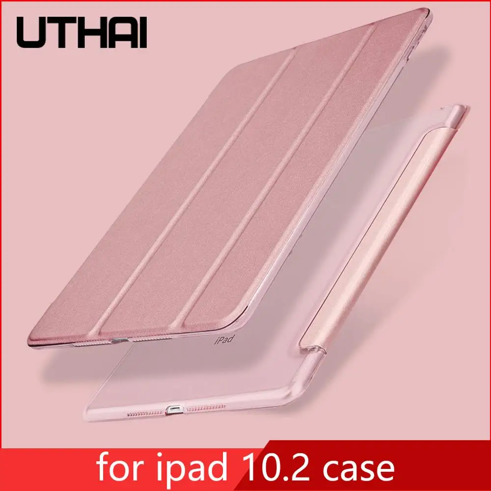 Чехол UTHAI E016 для ipad 10 2 чехол 2019 мягкий силиконовый защитный из ТПУ может