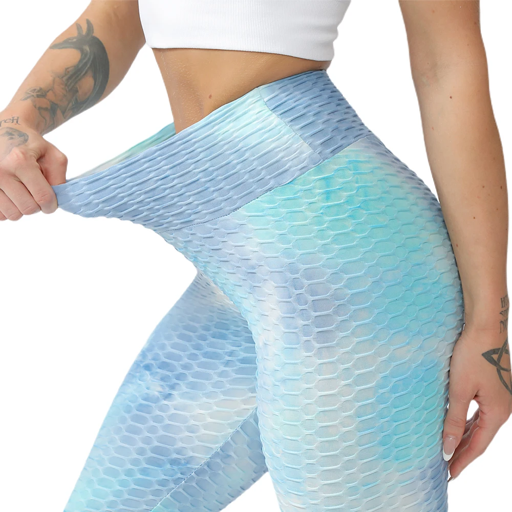 Women's Leggings High Waist TIK tok Tummy Control Butt Lift Workout Sport Tights Yoga Pants For Fitness