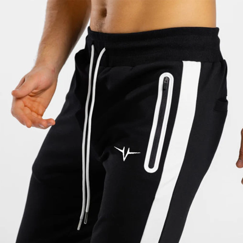 Men's Pocket Zipper Gym & Fitness Pants - Men's Fitness Apparel, Men's ...