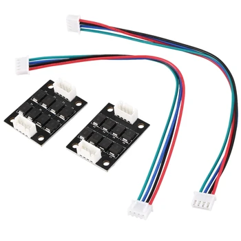 

HOT-Makerbase 2Pcs MKS Smoother Module 3D Printer Components Diode Board Stepstick Filter for Stepper Driver Motor Stepping Smoo