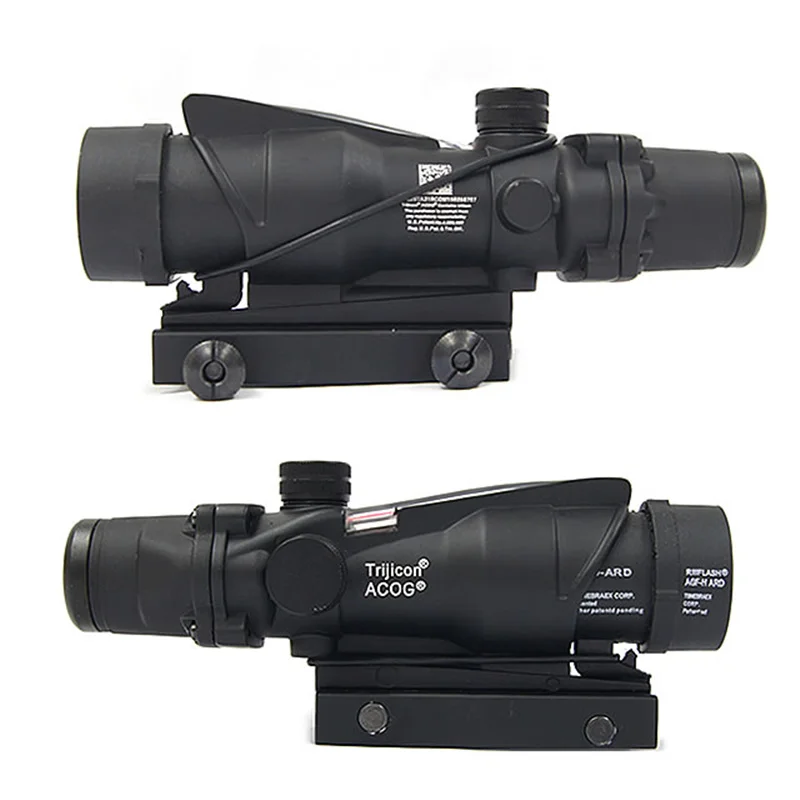 Tactical ACOG Scope Killflash Cover Cap Lens Protector Hunting Optic Accessories Airsoft Gun Red Dot Sight Kill Flash