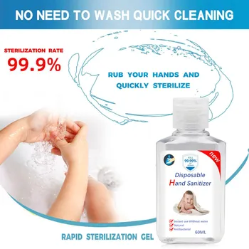 

Alcohol-free Hand Gel Disposable Hand Sanitizer 300ml Hand Wash Gel Kill BacteriaFungi long-lasting Speed Dry Hand Lotion #0413