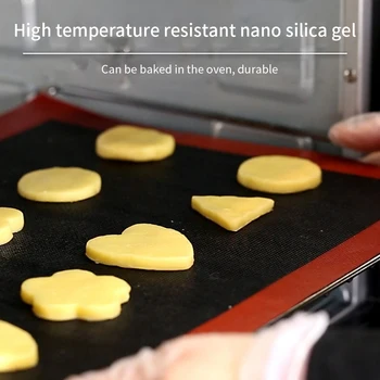 

Perforated Silicone Baking Mat Non-Stick Oven Sheet Liner Tool For Cookie Bread Macaroon Biscuit Kitchen Bakeware Accessories