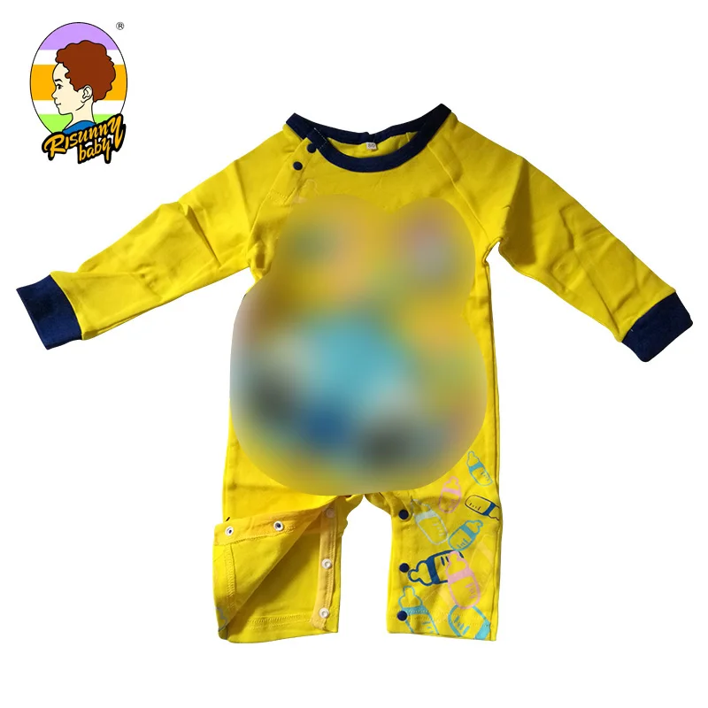 

Risunnybaby Children'S One-Piece Romper Cotton Children'S Suit Spring And Autumn Warm And Fashionable One-Piece Romper