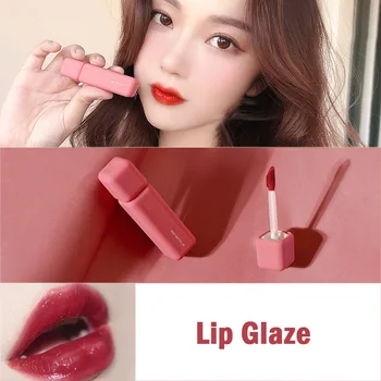 

Wholesale 5 Colors/Set Velvet Matte Lip Glaze Long Lasting Waterproof Lipgloss Makeup Tool Women Girl Ladies M3