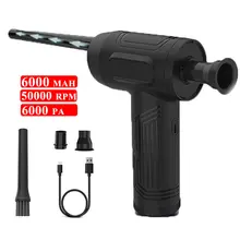 

Cordless Air Blower Compressed Air Can For Computer Keyboard Car Cleaner Portable Wireless Mini USB Rechargeable Electric Duster