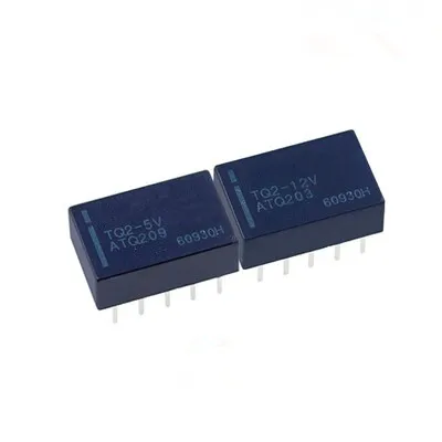 10PCS/lot Signal relay TQ2-L2-3V TQ2-L2-5V ATQ229 TQ2-L2-12V ATQ223 TQ2-L2-24V 1A 10PIN Double coil | Обустройство дома