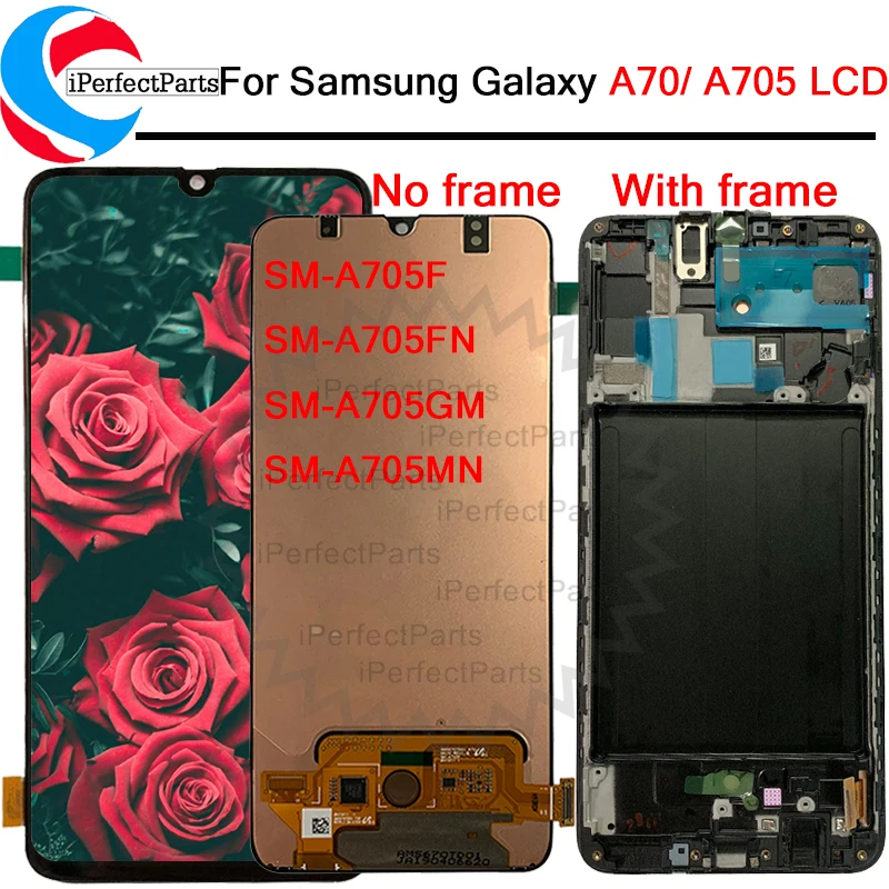 ЖК дисплей 6 7 ''Super AMOLED для Samsung Galaxy A70 A705F дигитайзер сенсорного экрана в сборе