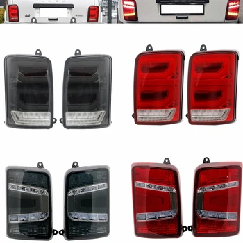 

LED Rear Lights for Lada Niva 4x4 1995- 1 set 2 pcs Smoke or Red with a Running Turn Signal Car Styling Accessories Tuning Lamp