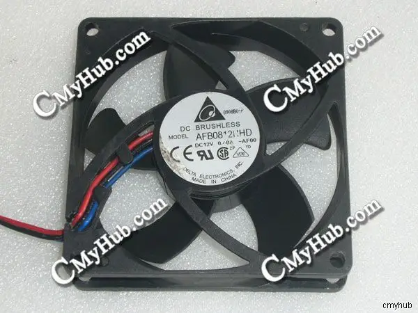 Для Delta Electronics AFB0812HHD AF00 DC12V 0.40A 8020 8 см 80 мм 80x80x20 мм 3Pin Вентилятор охлаждения