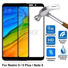 9D закаленное стекло для Xiaomi redmi Note 5 Note5 Pro полностью из стекла Защитная пленка для redmi 5 redmi 5 Plus полная защита экрана