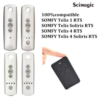 

SOMFY Keytis NS 2 RTS garage door opener 433,42Mhz rolling code remote control Somfy keytis 4 RTS garage command transmitter