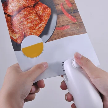 

Mini Portable Food Sealer Machine Handheld Food Snacks Packaging Vacuum Plastic Bag Heat Sealing Machine Closing Capper
