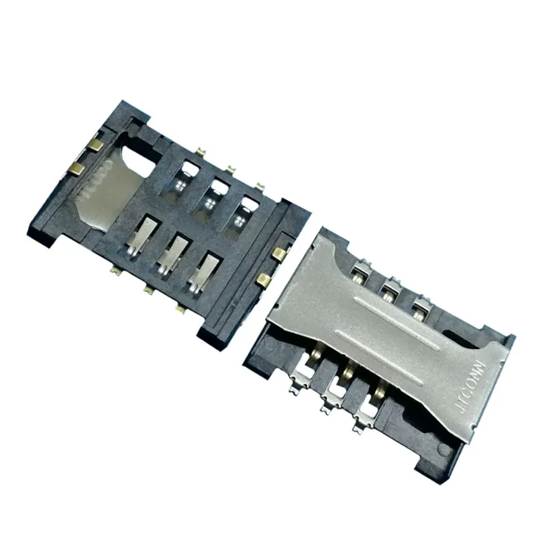 2 шт. разъём для чтения Sim-карт Lenovo A366T S880 S880I S890 A628T A750 A750E A396 A338T A208T | Мобильные