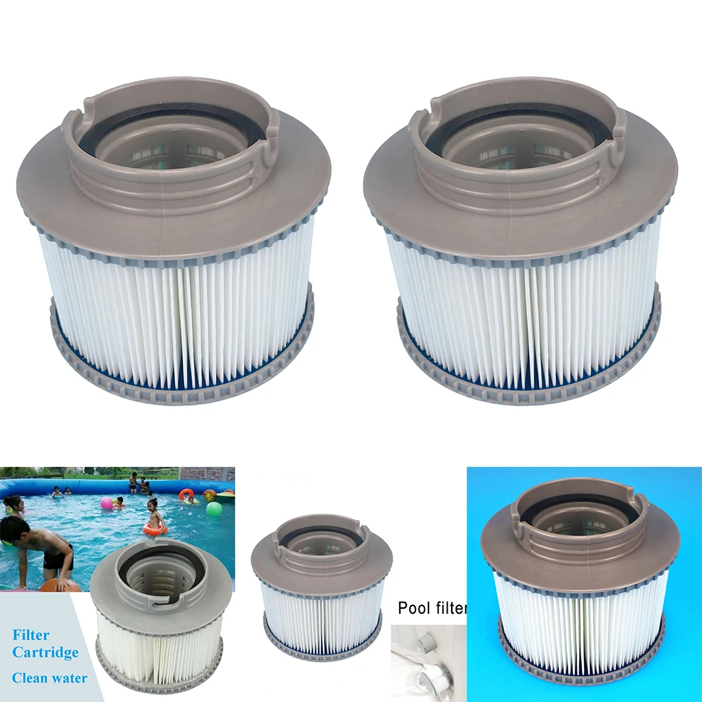 2x Filter Cartridges Strainer for Hot Tub Spas Swimming Pool for MSPA FD2089