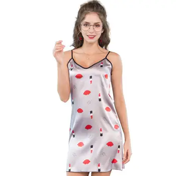 

nuevo conjunto de pijamas de 4 piezas para mujer, pijamas de seda sintética, conjuntos de ropa de dormir, ropa de dormir elegan