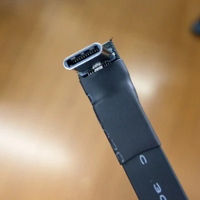 3A usb type C двойной 90 градусов USB C кабель Плоский угловой вверх вниз гусиная шея Тип USB 3,0 type-C кабель передачи данных для быстрой зарядки