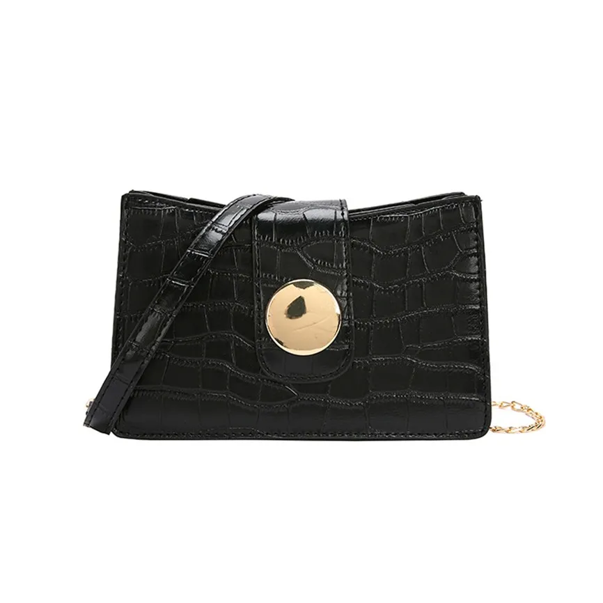 

Ladies Bag 2019 New Chain Small Bag Messenger Bag Wild Shoulder Bag Fashion Leather Women Bag Luxury High Quality Bolso Mujer Z3