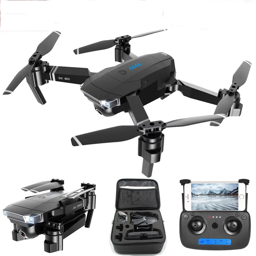 SG901 Дрон Профессиональный складной HD камера 4K1080P WiFi fpv пульт дистанционного