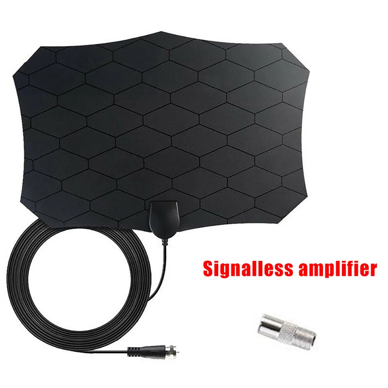 Indoor Antenna 960 Mile Range with Amplifier TV Digital 1080P HD HDTV 4K Antenna PUO88