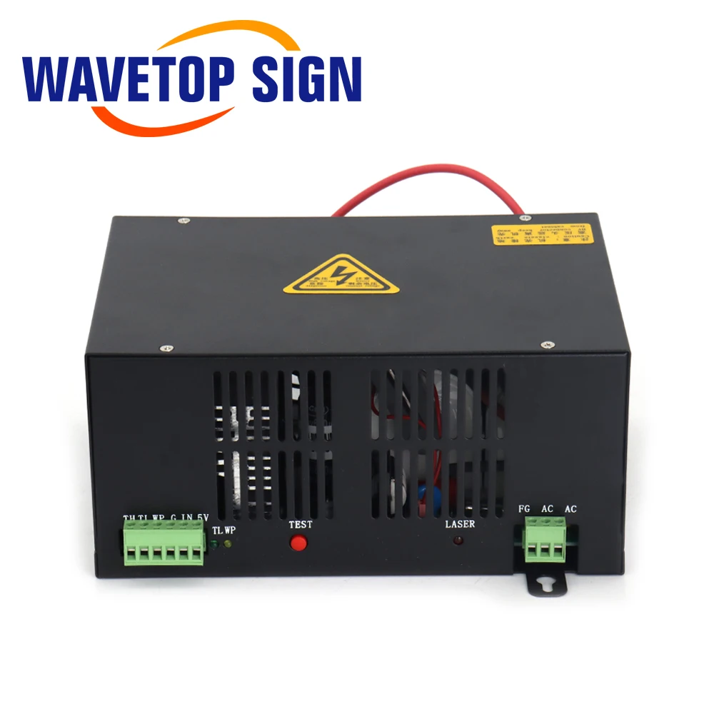Лазерный блок питания WaveTopSign HY T60 Co2 для лазерного гравировального станка CO2 с