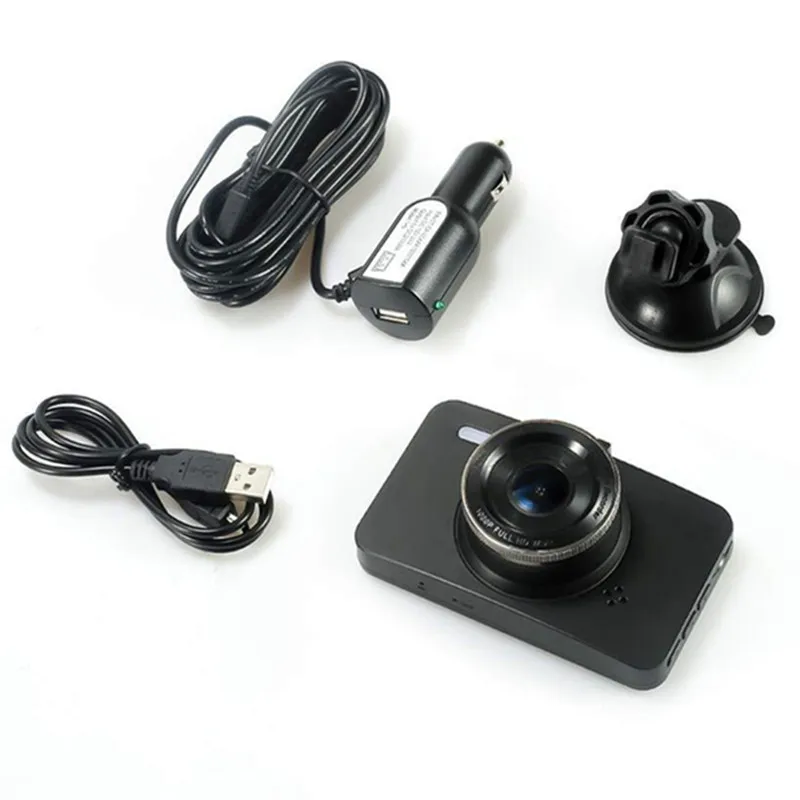 

1080P Car Video Camera DVR Black Box Car Dashboard Camera with Park Mode G-sensor