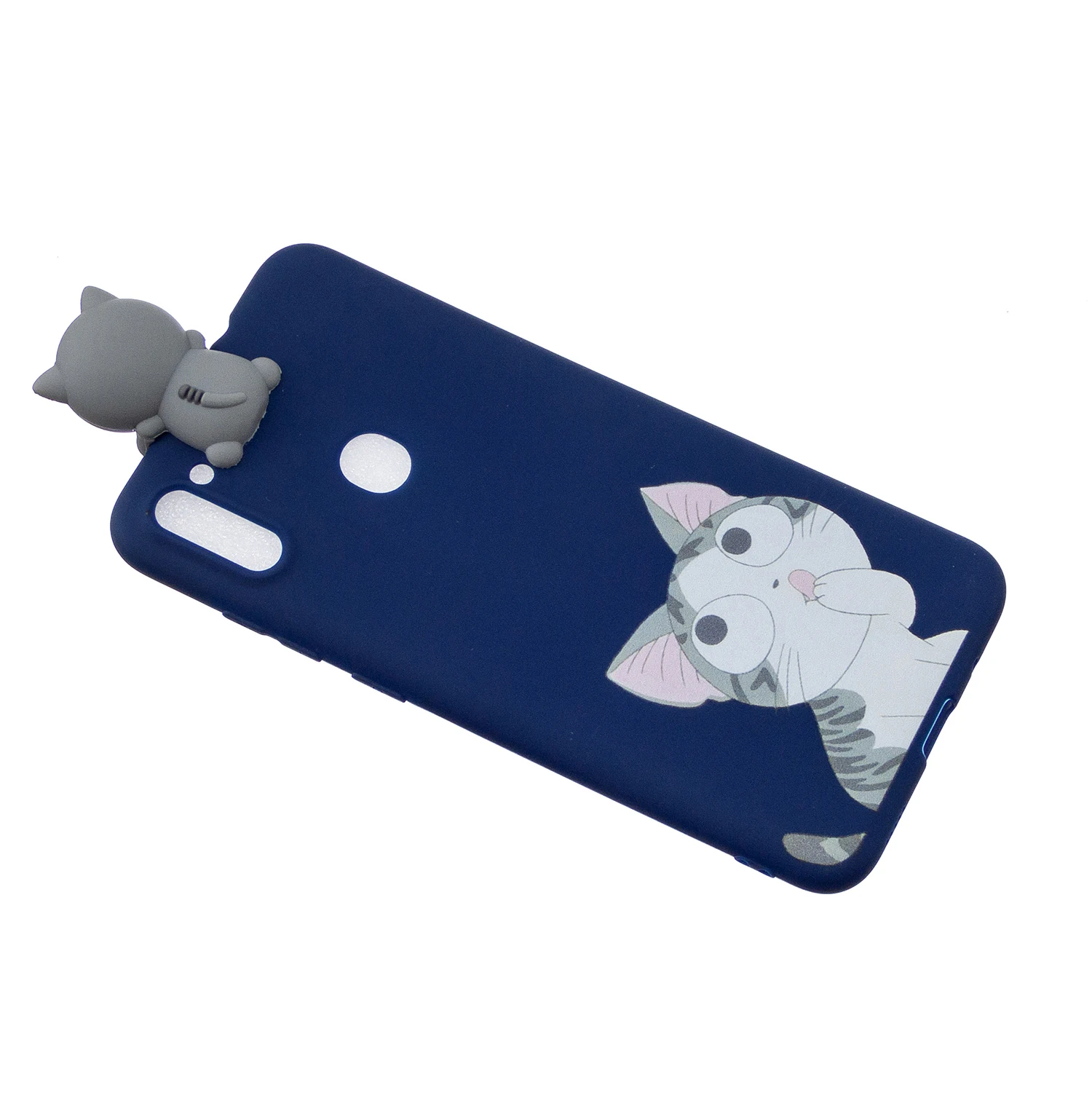 Чехол для Galaxy A11 Samsung A01 A21S A31 A41 чехол S20 + 3D Kawaii Единорог панда Медведь Чехлы A51 A71 A20S