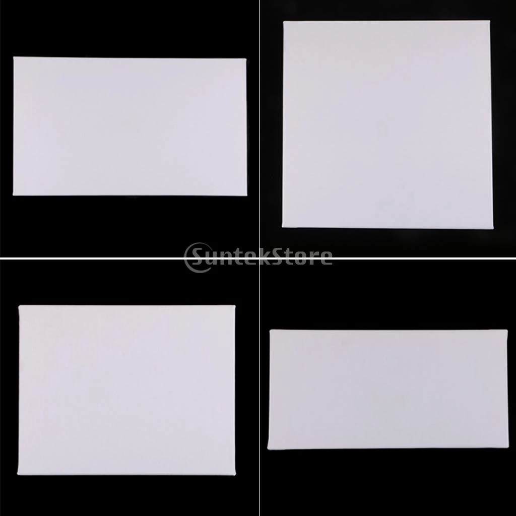 COTTON ARTIST PLAIN STRETCHED PAINTING CANVAS OIL COLOR ACRYLIC FRAME